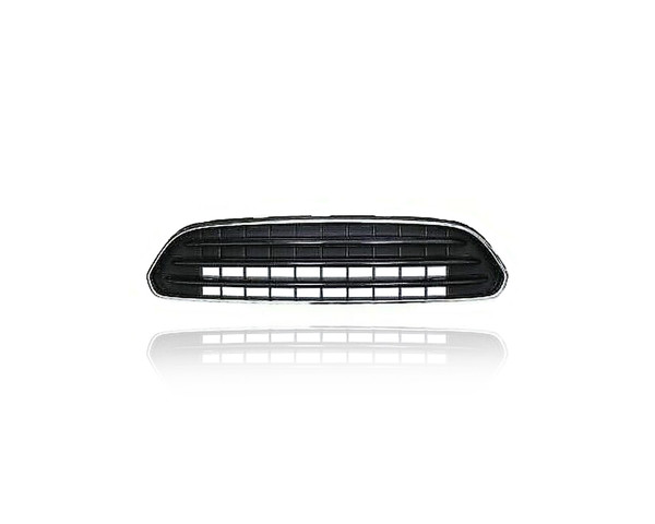 Grille - Compatible/Replacement for '17-20 Mini Countryman Base - Upper, Chrome Frame Black Trim Insert - 51137405396