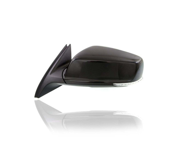 Door Mirror - Compatible/Replacement for '13-15 Chevrolet Malibu, 16-16 Limited LT/LTZ - Heated With Signal Lamp, Without Blind Spot/Memory, Unpainted - Left Hand - Driver - 22860542
