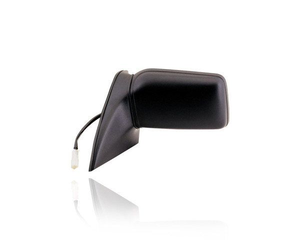 Door Mirror - Compatible/Replacement for '91-96 Ford Escort Mercury Tracer - Powered, Black - Left Hand - Driver - FOCZ17682D