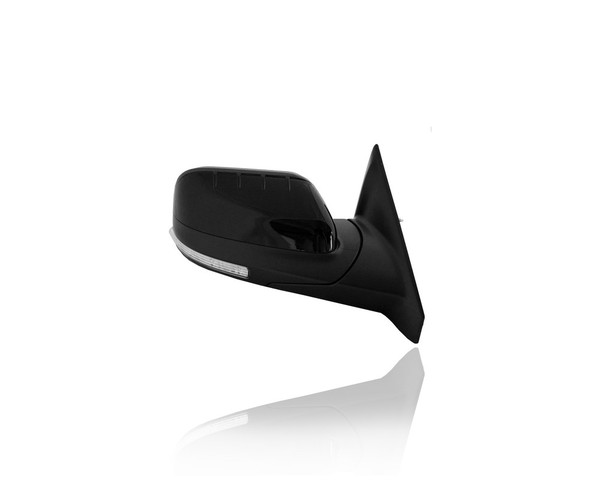 Door Mirror Compatible/Replacement for '11-15 Ford Explorer Power-Folding, Heated With Signal/Puddle Lamp, Blind Spot, Convex/Spotter Glass, Without Memory, Black Right Hand Passenger BB5Z17682TA