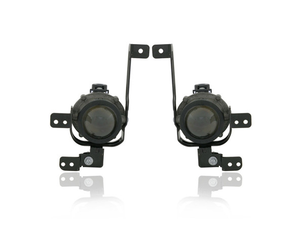 Fog Light Assembly - Compatible/Replacement for '21-23 Kia Seltos (Exclude SX) - Halogen - Pair, Left Driver + Right Passenger Set - 92202Q5010, 92201Q5010