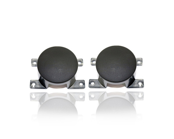 Fog Light Cover - Compatible/Replacement for '16-22 Honda Pilot, 17-20 Ridgeline, 18-24 Odyssey - Black - Pair, Left Driver + Right Passenger Set - 71112TG7A00, 71117TG7A00