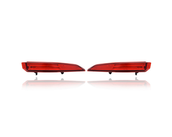 Tail Light - Compatible/Replacement for '21-23 Toyota Venza XLE/LE/Limited - On Body, LED - Pair, Left Driver + Right Passenger Set - 8155148520, 8156148520 CAPA