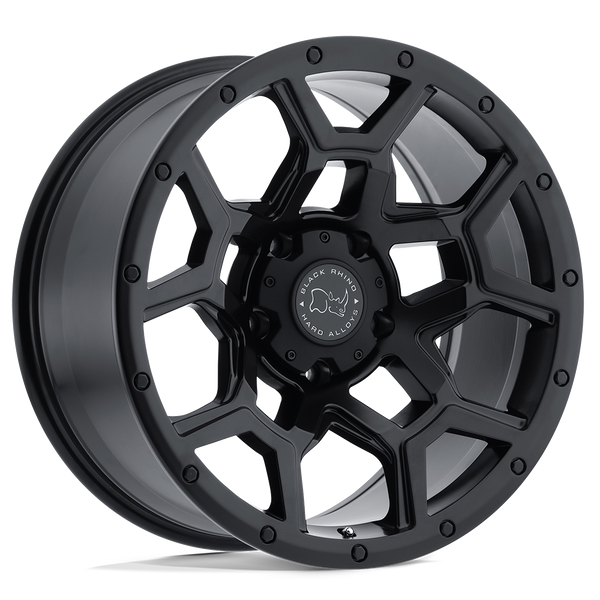 Overland - Cast Aluminum, Matte Black, 18X8, 5X120, 35mm, 195338016745