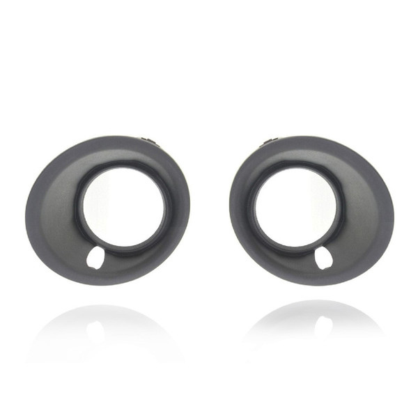 Fog Light Cover For 14-15 Chevrolet Camaro-Coupe/Convertible - Bezel Without Tow Hooks - Pair, Left Driver + Right Passenger Set - 22829541, 22829540