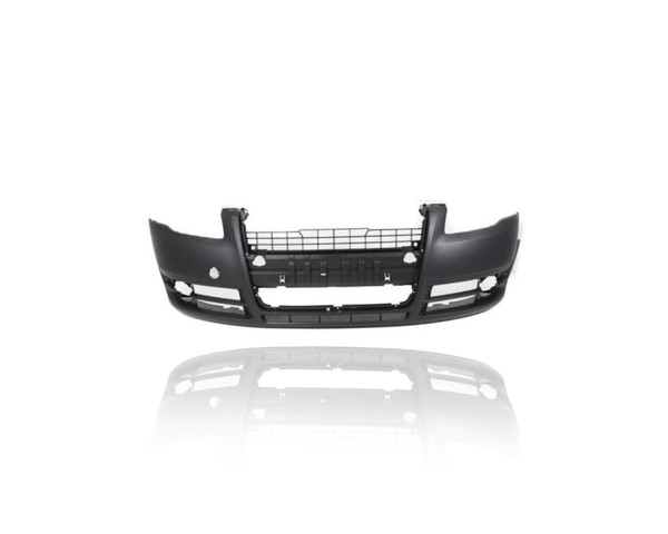 Bumper Cover - Compatible/Replacement for '06-08 Audi A4/Avant Sedan/Wagon, 07-09 A4 Convertible - Front, Primed Without Headlight Washer Hole - 8E0807105NGRU