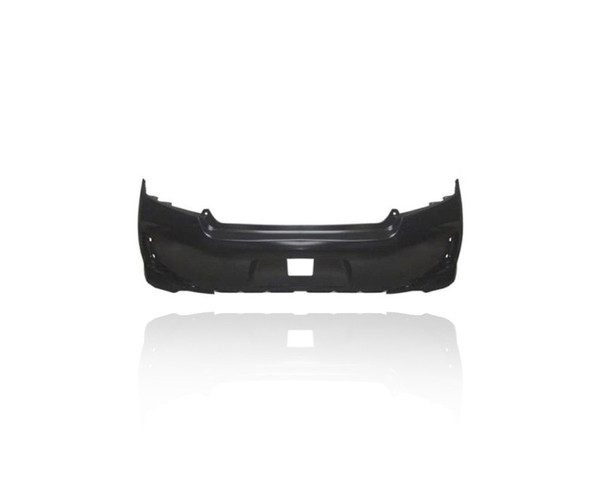 Bumper Cover - Compatible/Replacement for '16-17 Honda Accord Coupe LXS/EX/EXL - Rear, Primed Without Sensor Hole - 71501T3LA50ZZ