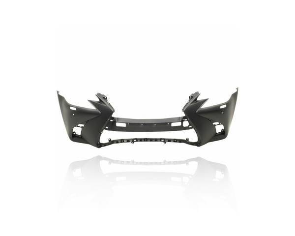 Bumper Cover - Compatible/Replacement for '16-20 Lexus GS200T/300/350/450h Base - Front, Primed With Sensor/Headlight Washer Hole - 521193F935