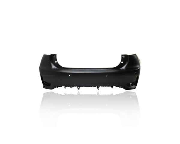 Bumper Cover - Compatible/Replacement for '14-15 Lexus CT200h - Rear, Primed With Sensor Hole - 5215976910 CAPA