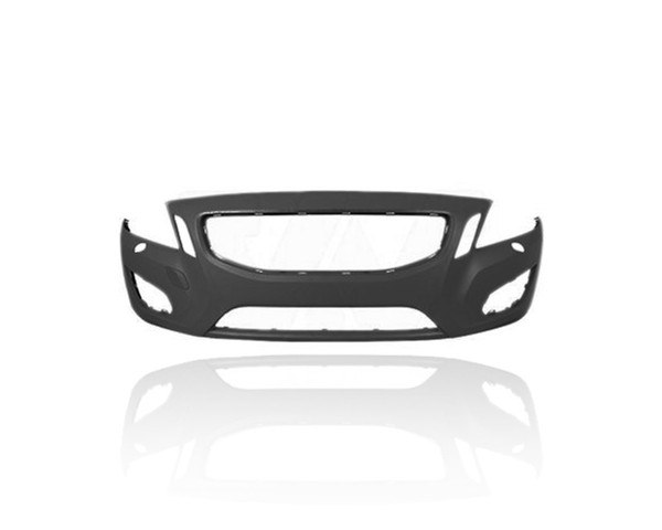 Bumper Cover - Compatible/Replacement for '12-13 Volvo S60 3.0L R-Design - Front, Primed Gray With Washer Hole/Hook Cover - 398111617