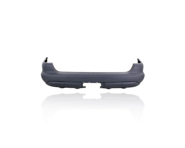 Bumper Cover - Compatible/Replacement for '02-05 Mercedes-Benz ML320/350/430/500 Base - Rear, Primed Without Sensor Hole - 1638807071