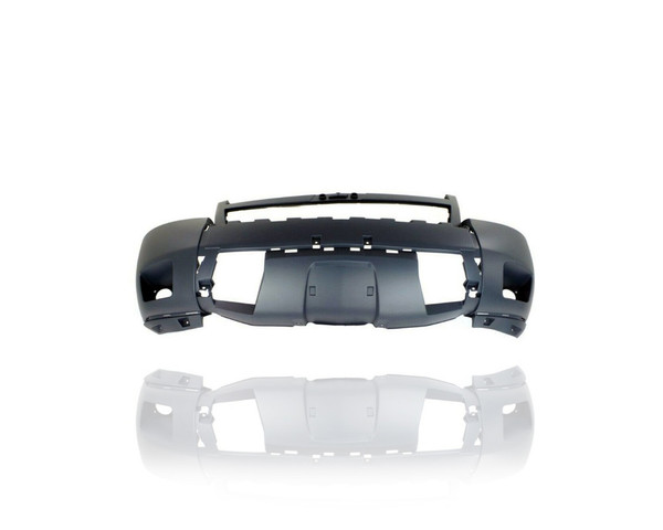 Bumper Cover - Compatible/Replacement for '07-14 Chevrolet Avalanche/Suburban/Tahoe Z71 Offroad - Front, Primed With Rectangular Fog Lamp - 25830185 CAPA