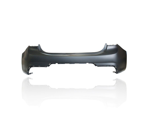 Bumper Cover - Compatible/Replacement for '18-20 Kia Rio Sedan - Rear, Primed - 86611H9200 CAPA