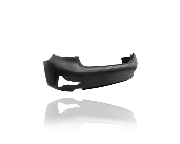 Bumper Cover - Compatible/Replacement for '19-22 BMW 330ei Sedan Base/Luxury - Rear, Primed Without Spoiler Hole - 51128493935 CAPA