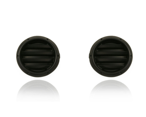 Fog Light Cover For 04-07 Toyota Highlander, 06-07 Hybrid - Pair, Left Driver + Right Passenger Set - 8148148020C0, 8148248020C0