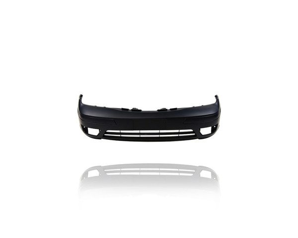 Bumper Cover - Compatible/Replacement for '05-07 Ford Focus - Front, Primed - 6S4Z17D957DA