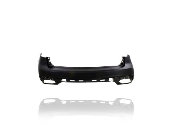 Bumper Cover - Compatible/Replacement for '14-16 Acura MDX - Rear, Primed Without Sensor Hole - 04715TZ5A90ZZ