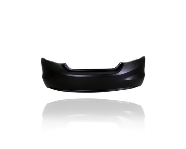 Bumper Cover - Compatible/Replacement for '12-13 Honda Civic Coupe DX/LX/EX/EXL 1.8L - Rear, Primed - 04715TS8A90ZZ CAPA