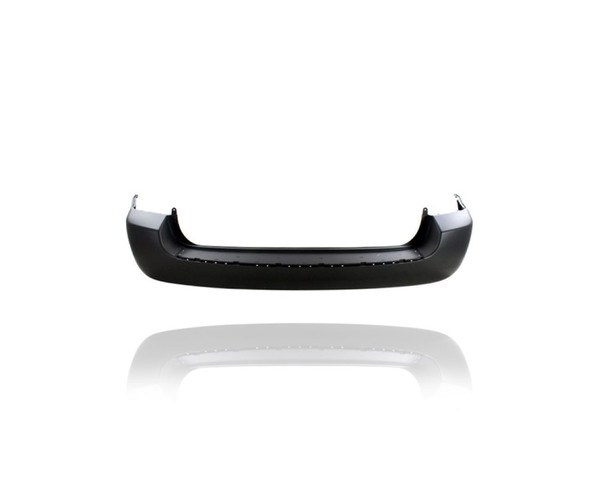Bumper Cover - Compatible/Replacement for '07-10 Kia Sedona Base/L (Short Wheel Base) - Rear, Primed Without Sensor Hole - 866114D101