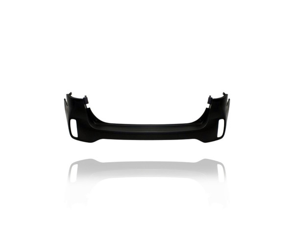 Bumper Cover - Compatible/Replacement for '14-15 Kia Sorento LX - Rear, Primed Without Sensor Hole - 866101U510