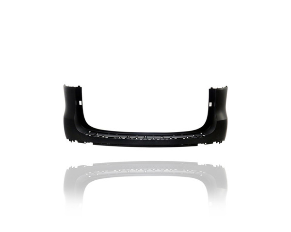 Bumper Cover - Compatible/Replacement for '15-18 Kia Sedona L/LX/EX/SX - Rear, Primed Without Sensor Hole - 86611A9000