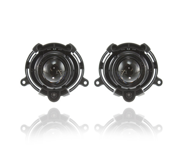 Fog Light Assembly For 13-16 Buick Encore, 08-12 Chevrolet Malibu, 08-14 Cadillac CTS, 07-10 Saturn Aura - Pair Both, Set Left Hand Driver + Right Hand Passenger - 95419301, 8151089134