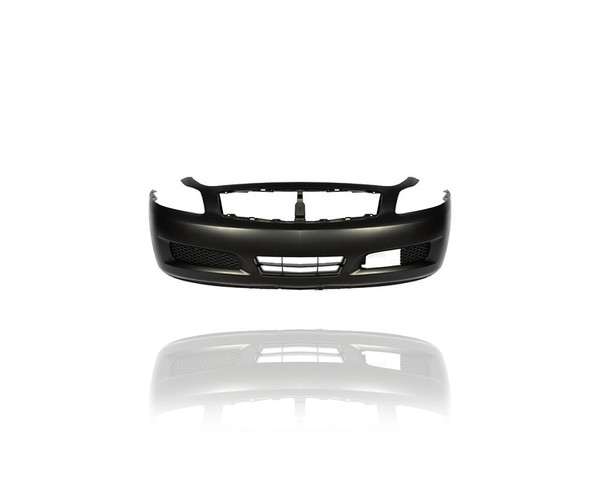Bumper Cover - Compatible/Replacement for '07-09 Infiniti G35/37 Sedan Base/Journey - Front, Primed With Cruise Sensor Hole - 62022JK62J