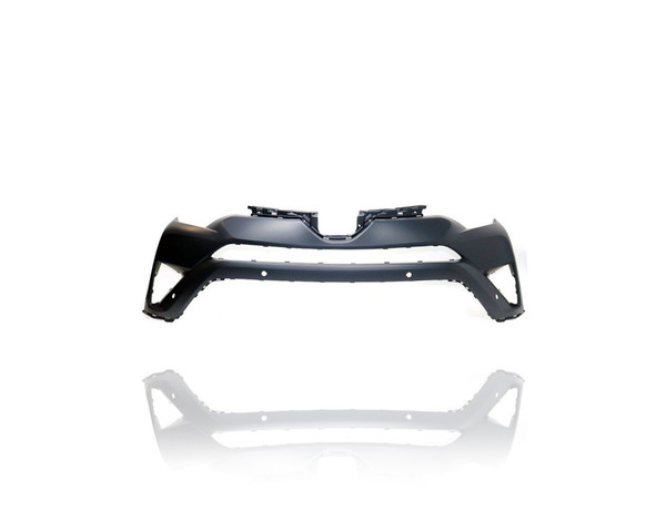 Bumper Cover - Compatible/Replacement for '16-18 Toyota RAV4/Hybrid XLE/Adventure/SE/Limited/Platinum - Front, Primed With Sensor Hole - 521190R915