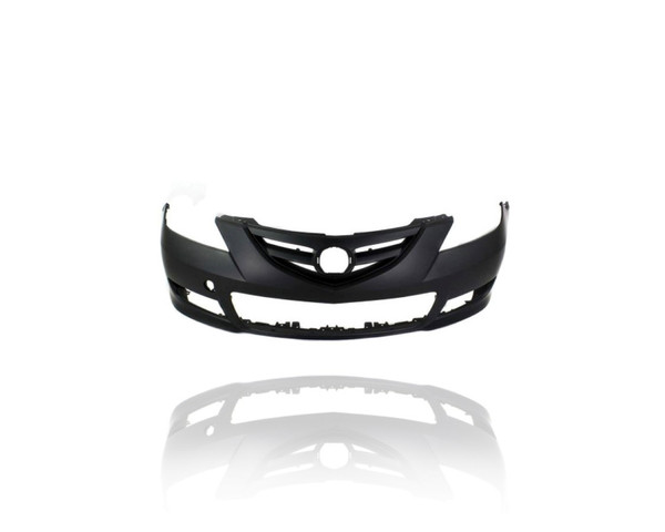 Bumper Cover - Compatible/Replacement for '07-09 Mazda Mazda3 Sedan S/Sport/Touring/Grand - Front, Primed Sport-Type - BAP150031CBB
