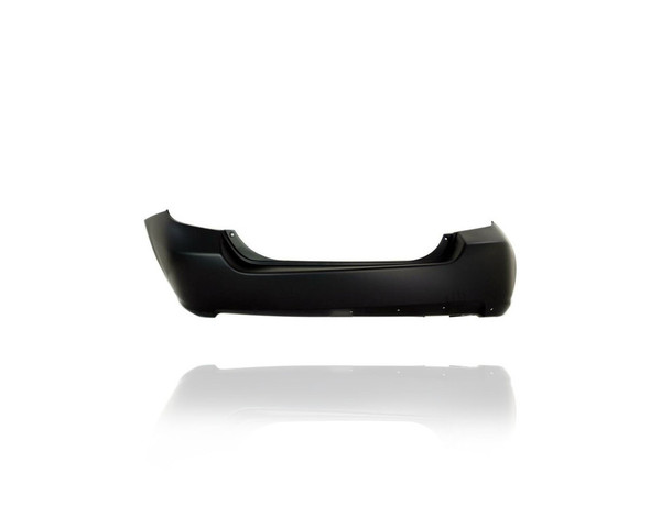 Bumper Cover - Compatible/Replacement for '07-08 Honda Fit Sport - Rear, Primed With Spoiler Hole - 04715SLNA80ZZ