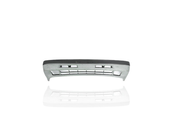 Bumper Cover - Compatible/Replacement for '88-92 Mazda 626 DX - Front, Black - GJ3150030