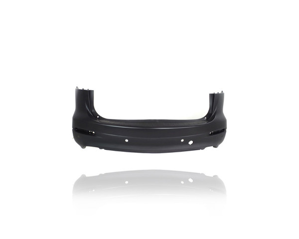 Bumper Cover - Compatible/Replacement for '13-15 Mazda CX-9 Touring/Grand - Rear, Primed With Sensor Hole - TK2250221BBB CAPA