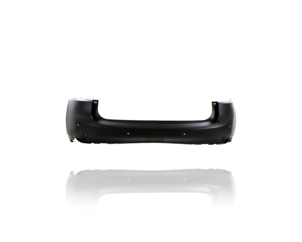Bumper Cover - Compatible/Replacement for '14-16 Lexus IS200t/250/300/350 - Rear, Primed With Sensor Hole - 5215953943 CAPA