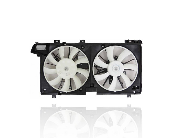 Engine Cooling Fan Assembly - Compatible/Replacement for '15-19 Subaru Legacy/Outback 6Cy/3.6L - With Fan Control Module - 45122AL02A