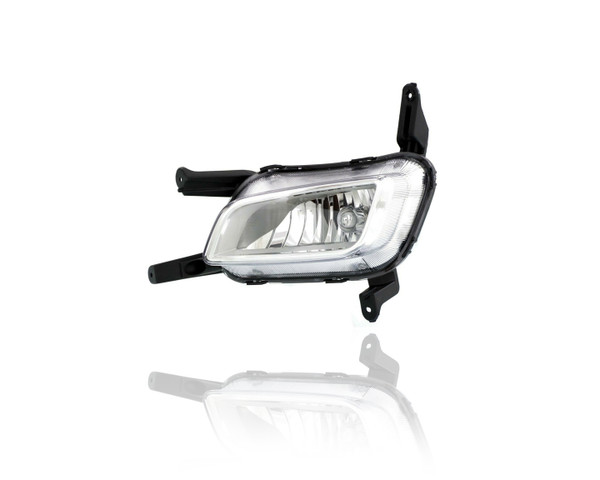 Fog Light Assembly For KI2592135 14-15 Kia Optima Korea/USA-Build - Left Hand - Driver, Bulb-Type, NSF