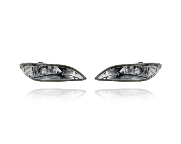 Fog Light Assembly For 02-04 Toyota Camry, 02-03 Solara, 05-08 Corolla - Both Pair, Left Driver Right Passenger Hand - 81210AA011, 81220AA011
