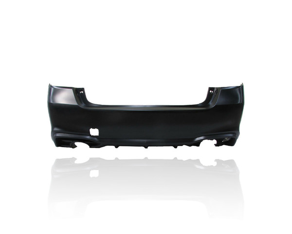 Bumper Cover - Compatible/Replacement for '18-19 Subaru Legacy - Rear, Primed Without Sensor Hole, 57704AL17A