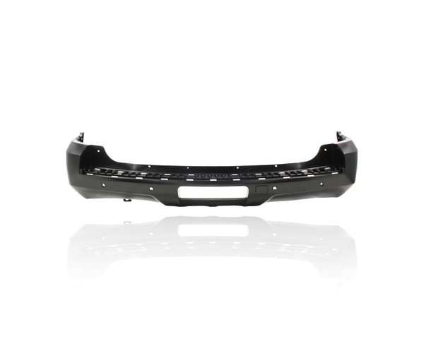 Bumper Cover - Compatible/Replacement for '07-14 Chevrolet Tahoe LT/LTZ, 07-14 GMC Yukon SLT - Rear, Primed With Sensor Hole, 20951793, CAPA