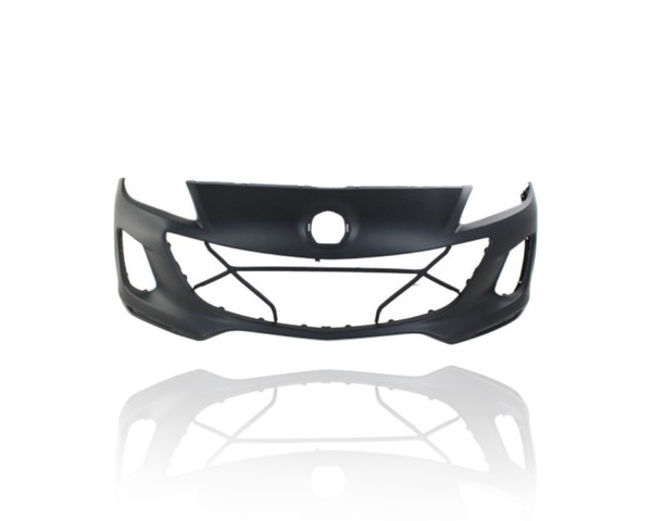 Bumper Cover - Compatible/Replacement for '12-13 Mazda Mazda3 Sedan/Hatchback I/S 2.0/2.5L - Front, Primed, BGV450031EBB