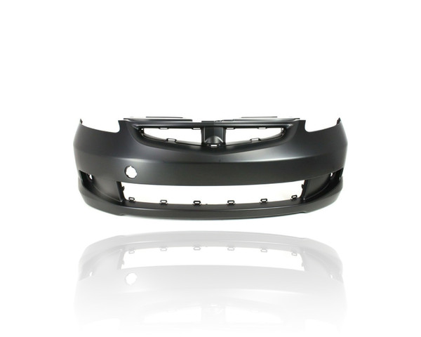 Bumper Cover - Compatible/Replacement for '07-08 Honda Fit Base - Front, Primed Without Fog Lamp/Spoiler Hole, 04711SLNA71ZZ