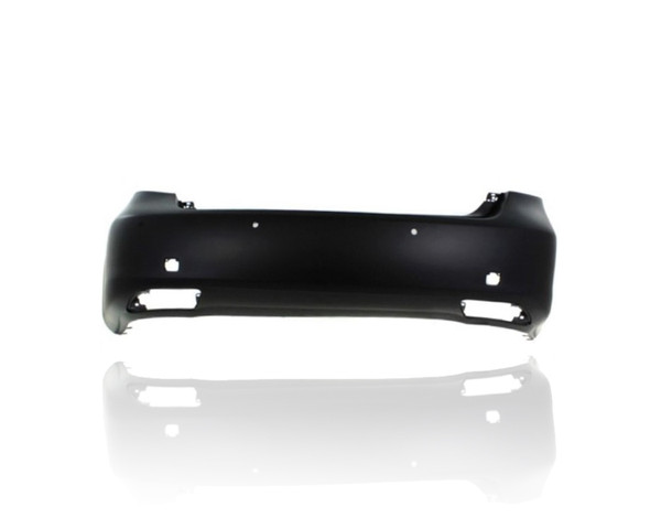 Bumper Cover - Compatible/Replacement for '07-09 Lexus LS460/600h - Rear, Primed With Sensor Hole, 5215950912, CAPA