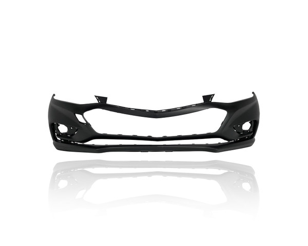 Bumper Cover - Compatible/Replacement for '16-18 Chevrolet Cruze Sedan/Hatchback Base - Front, Primed, 84288770