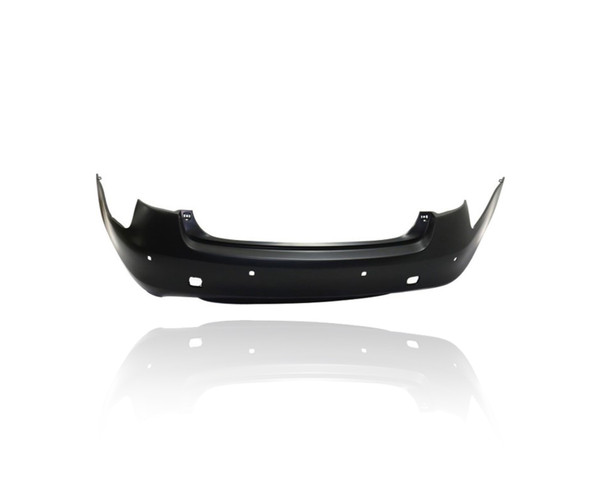 Bumper Cover - Compatible/Replacement for '08-11 Lexus GS350/450h/460 - Rear, Primed With Sensor Hole, 5215930943