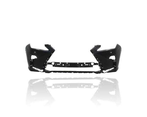 Bumper Cover - Compatible/Replacement for '16-19 Lexus RX350/450H/L (Canada-Built) - Front, Primed With Sensor/Headlight Washer Hole, 521190E936
