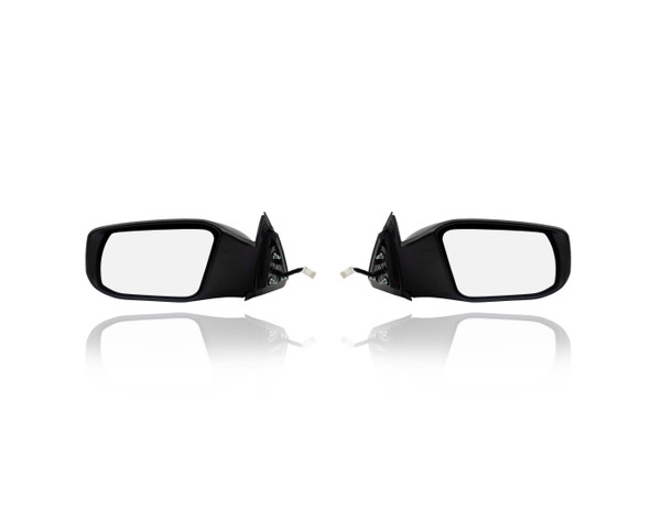 Door Mirror For 963013TH0A; 963023TH0A 13-18 Nissan Altima-2.5L-Sedan - Without Signal Pair, Both Left Hand Driver + Right Hand Passenger Set, Power, Non-Heated