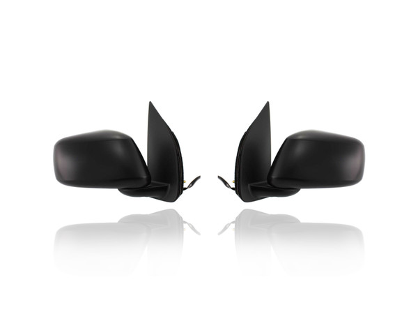 Door Mirror For 963019BC9B; 963029BC9B 05-10 Nissan Pathfinder, 05-15 Xterra, 05-17 Frontier - Power, Pair, Both Left Hand Driver + Right Hand Passenger Set, Non-Heated