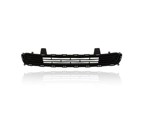 Grille - Compatible/Replacement for '16-18 Kia Optima LX - Front Lower Textured Black Without Cruise Sensor Port, 86560D5000, CAPA