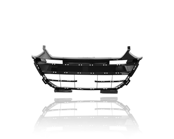 Grille - Compatible/Replacement for '21-22 Honda Accord/Hybrid LX/Sport/SE/EXL - Front Lower, Black Insert, 71111TVAF00, CAPA