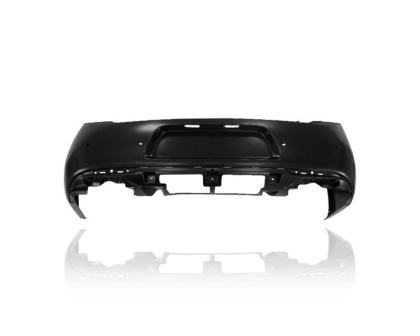 Bumper Cover - Compatible/Replacement for '15-23 Chrysler 300 - Rear, Primed With Sensor Hole, 5PN47TZZAD, CAPA
