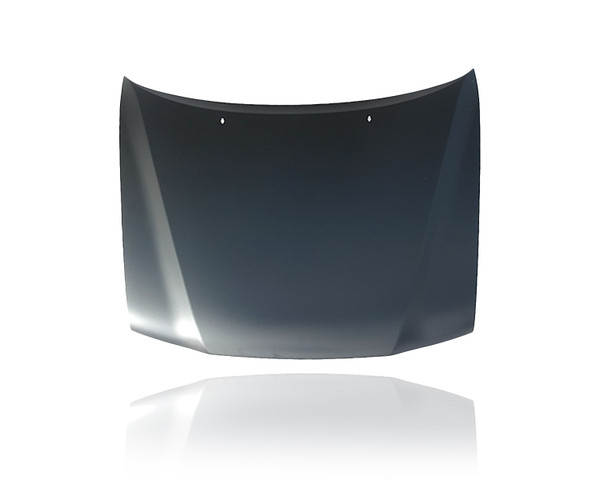 Hood - Compatible/Replacement for '05-11 Toyota Tacoma Base/PreRunner 2/4WD Without Air Scoop, 5330104120, CAPA